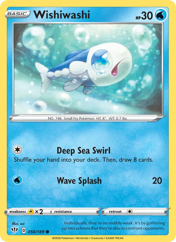 Wishiwashi (Darkness Ablaze #50/189)