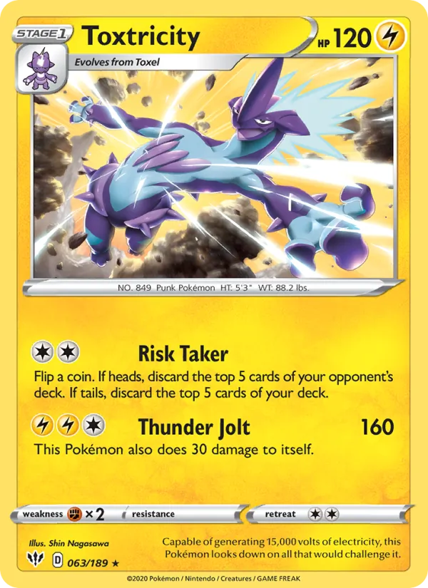 Toxtricity (Darkness Ablaze #63/189)