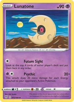 Lunatone (Darkness Ablaze #72/189)