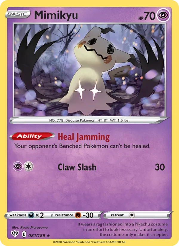 Mimikyu (Darkness Ablaze #81/189)