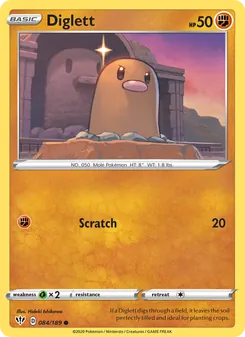 Diglett (Darkness Ablaze #84/189)