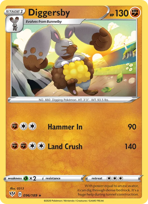 Diggersby (Darkness Ablaze #96/189)