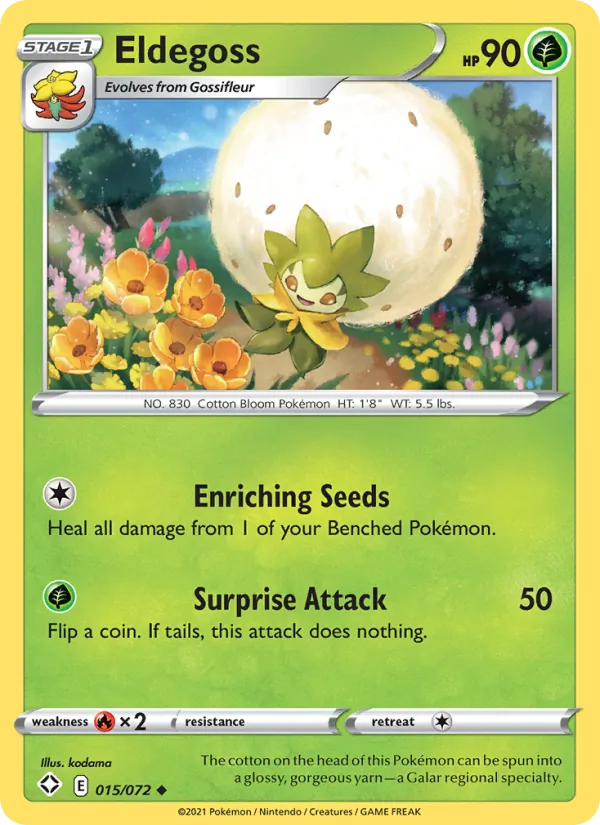 Eldegoss (Shining Fates #15/72)