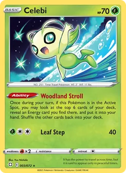 Celebi (Shining Fates #3/72)