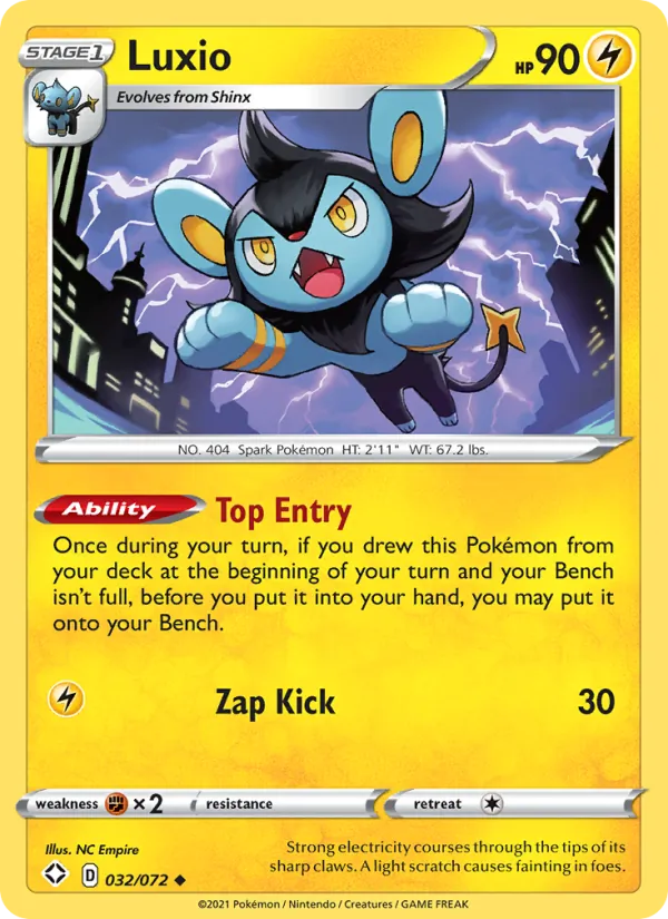 Luxio (Shining Fates #32/72)