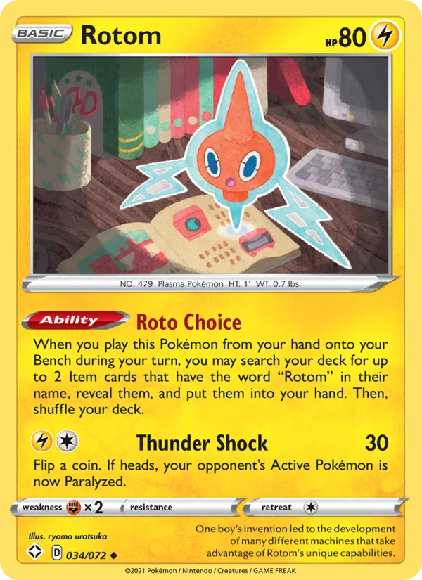 Rotom (Shining Fates #34/72)