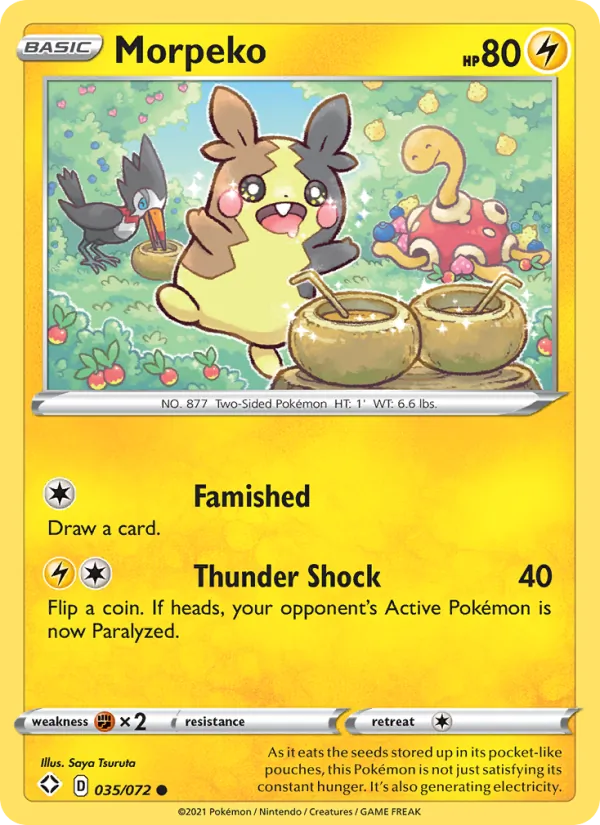 Morpeko (Shining Fates #35/72)