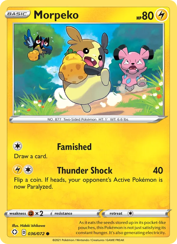 Morpeko (Shining Fates #36/72)