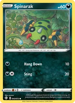 Spinarak (Shining Fates #43/72)