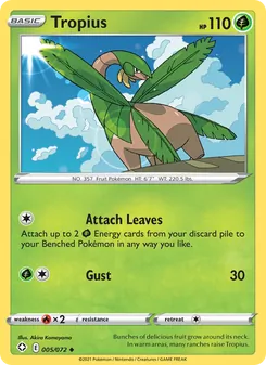 Tropius (Shining Fates #5/72)