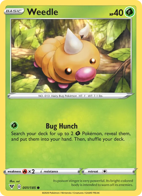 Weedle (Vivid Voltage #1/185)