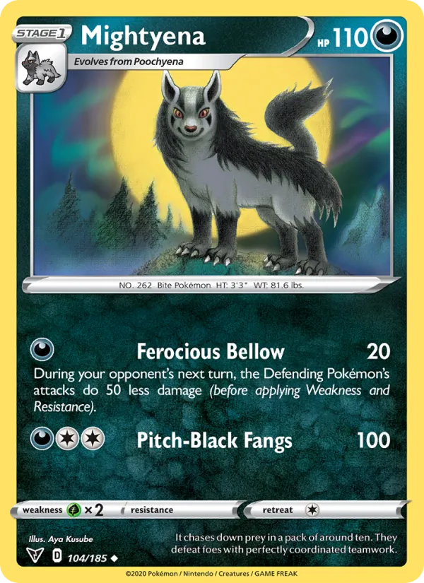 Mightyena (Vivid Voltage #104/185)