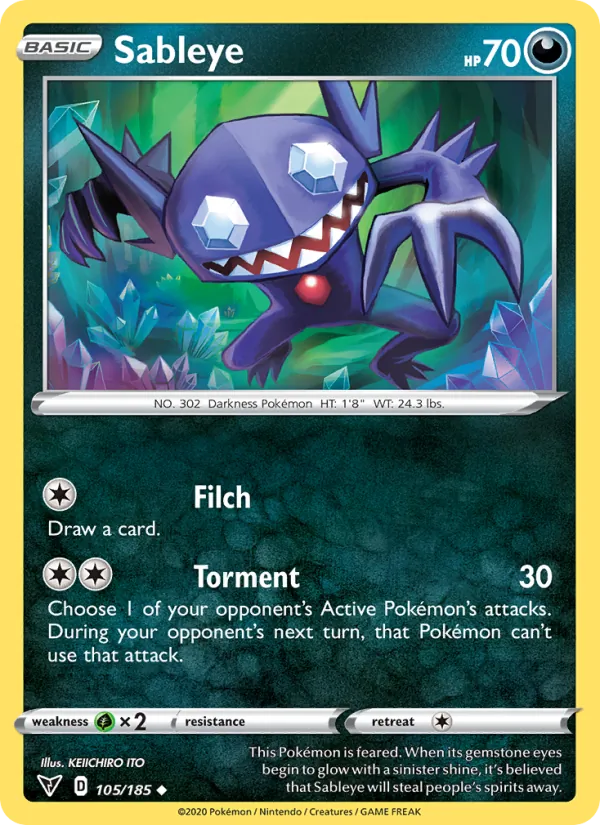 Sableye (Vivid Voltage #105/185)