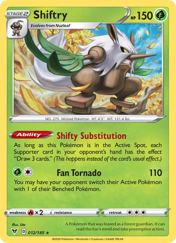 Shiftry (Vivid Voltage #12/185)
