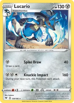 Lucario (Vivid Voltage #120/185)
