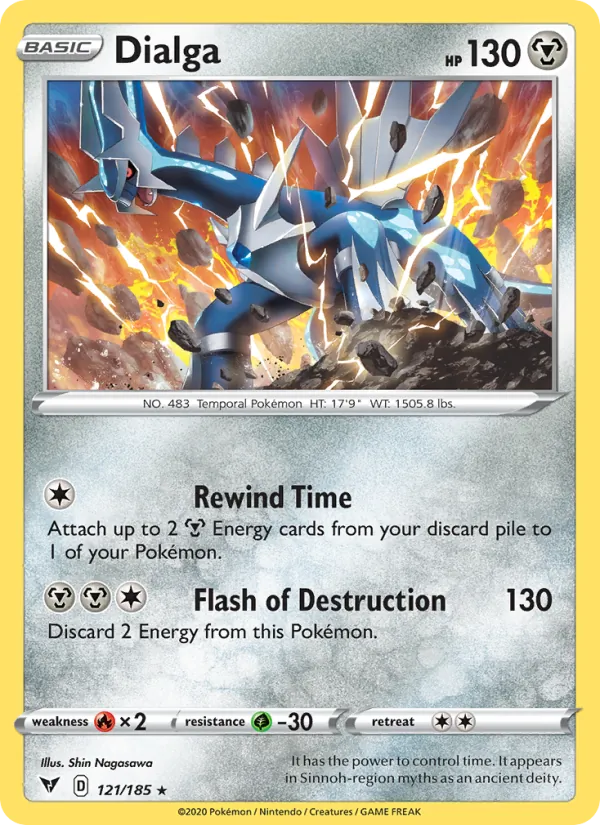 Dialga (Vivid Voltage #121/185)