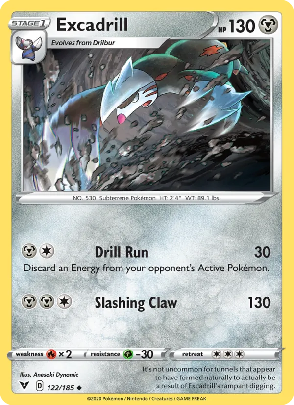 Excadrill (Vivid Voltage #122/185)