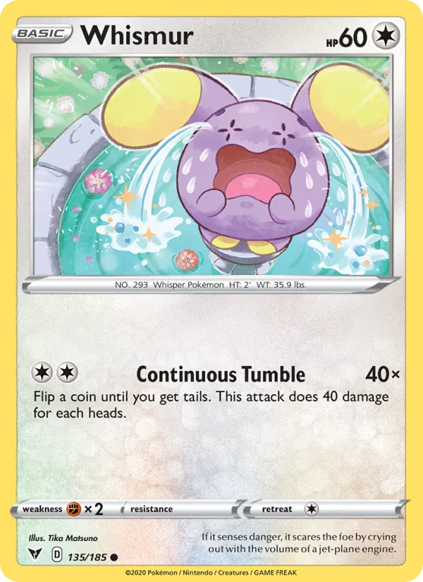 Whismur (Vivid Voltage #135/185)
