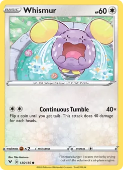 Whismur (Vivid Voltage #135/185)