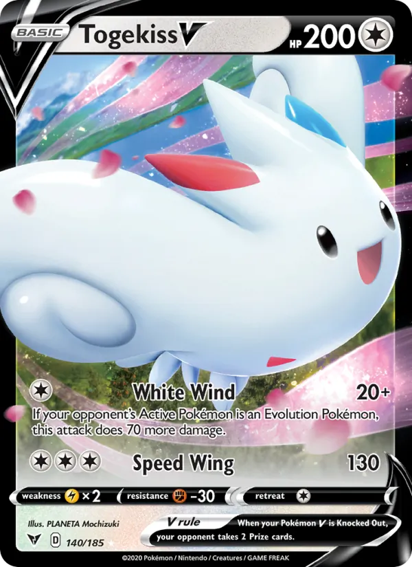 Togekiss V (Vivid Voltage #140/185)