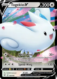 Togekiss V (Vivid Voltage #140/185)