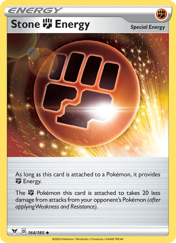 Stone Fighting Energy (Vivid Voltage #164/185)