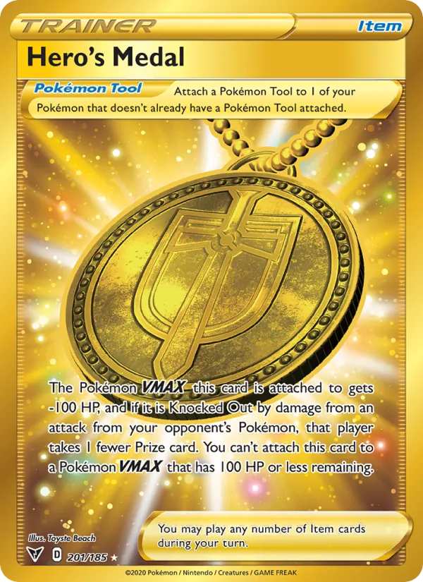 Hero's Medal (Vivid Voltage #201/185)