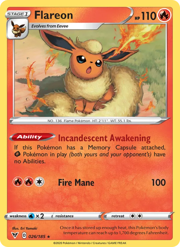 Flareon (Vivid Voltage #26/185)