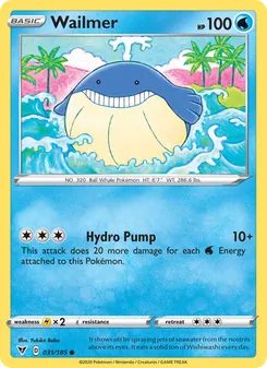Wailmer (Vivid Voltage #31/185)