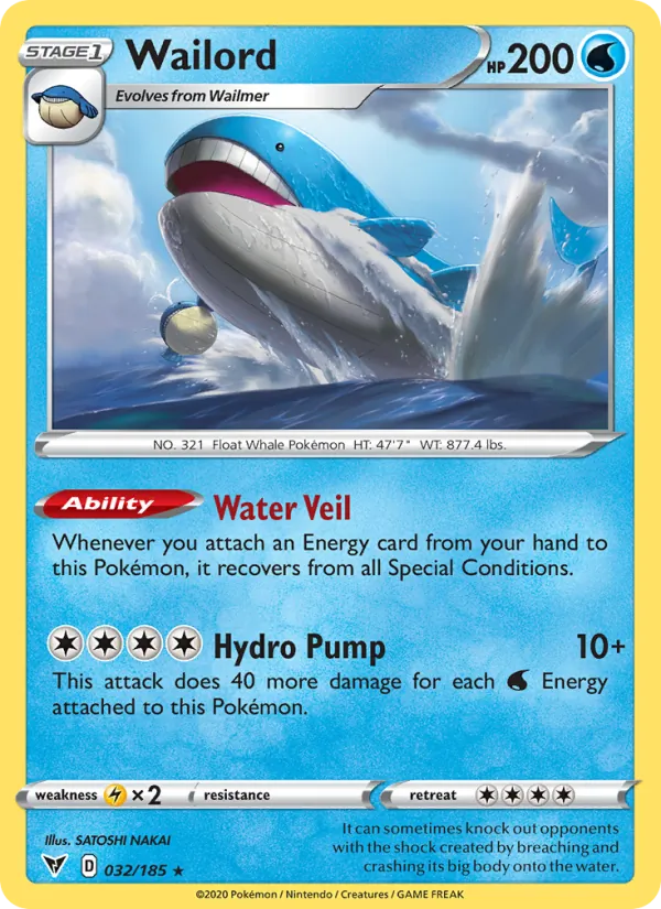 Wailord (Vivid Voltage #32/185)