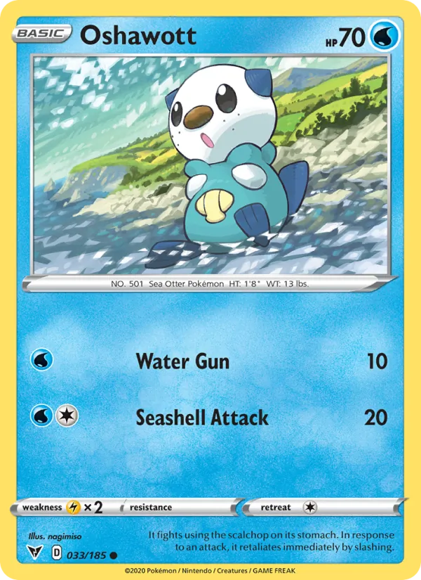 Oshawott (Vivid Voltage #33/185)