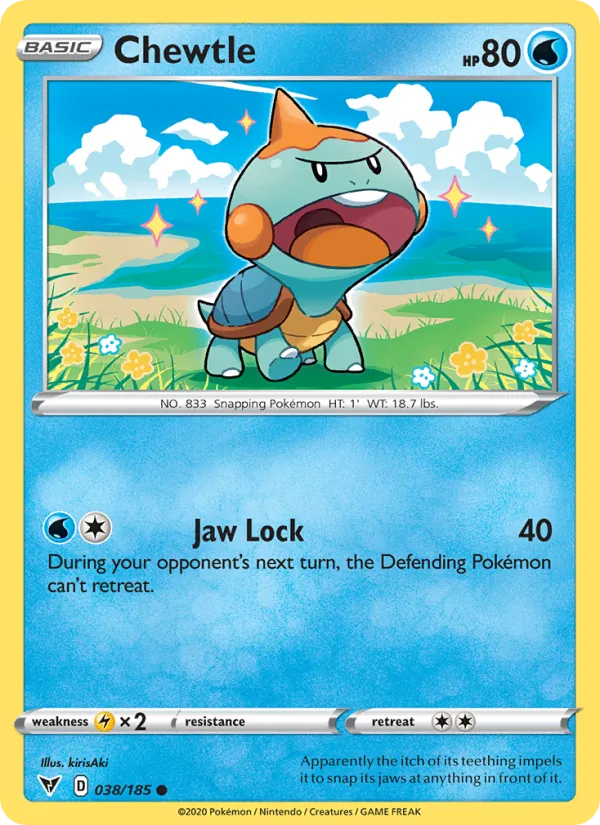 Chewtle (Vivid Voltage #38/185)