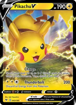 Pikachu V (Vivid Voltage #43/185)
