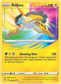 Raikou (Vivid Voltage #50/185)