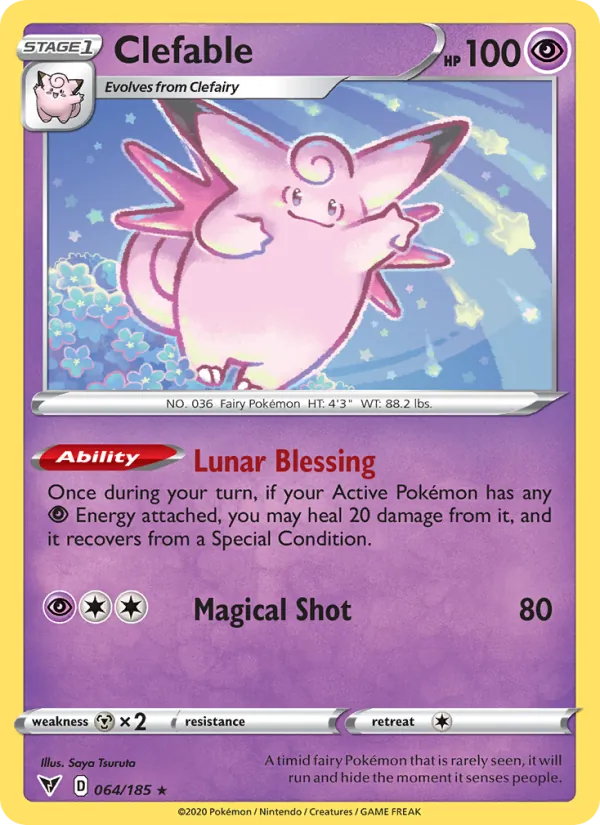 Clefable (Vivid Voltage #64/185)