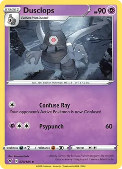 Dusclops (Vivid Voltage #70/185)