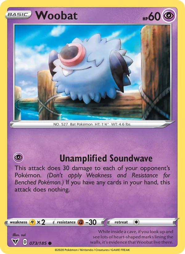 Woobat (Vivid Voltage #73/185)