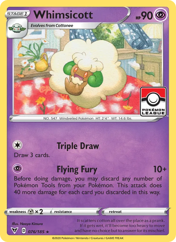 Whimsicott (Vivid Voltage #76/185)