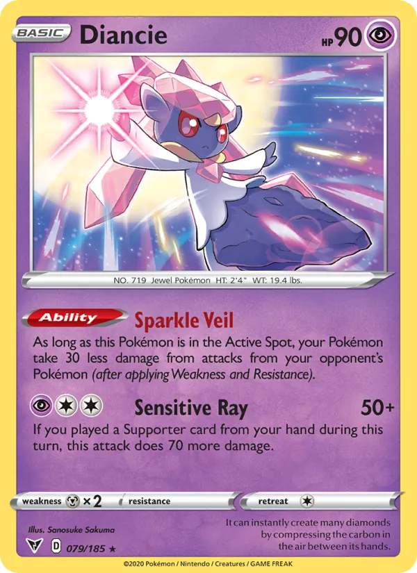 Diancie (Vivid Voltage #79/185)