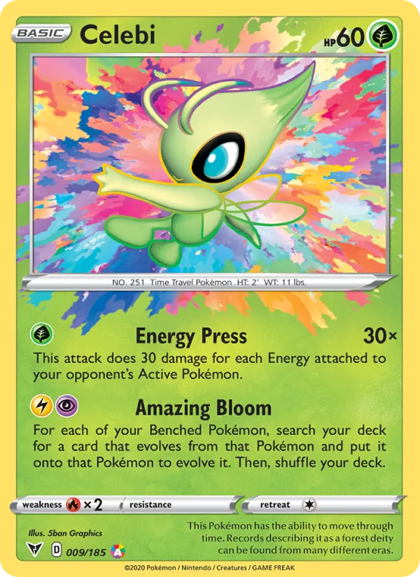 Celebi (Vivid Voltage #9/185)