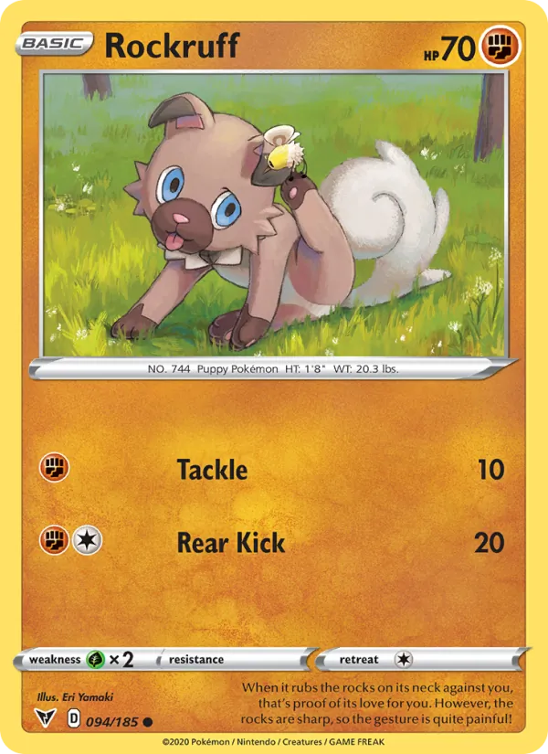 Rockruff (Vivid Voltage #94/185)