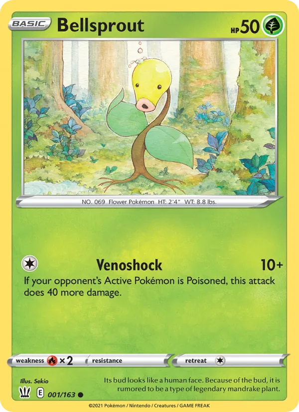 Bellsprout (Battle Styles #1/163)