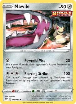Mawile (Battle Styles #100/163)
