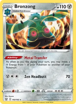 Bronzong (Battle Styles #102/163)