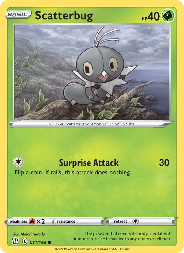 Scatterbug (Battle Styles #11/163)
