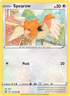 Spearow (Battle Styles #111/163)
