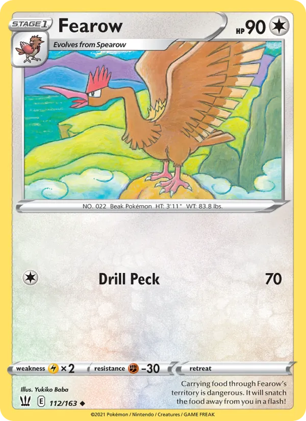 Fearow (Battle Styles #112/163)