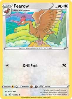Fearow (Battle Styles #112/163)