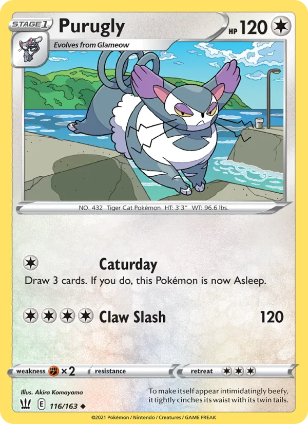 Purugly (Battle Styles #116/163)