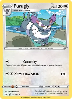 Purugly (Battle Styles #116/163)